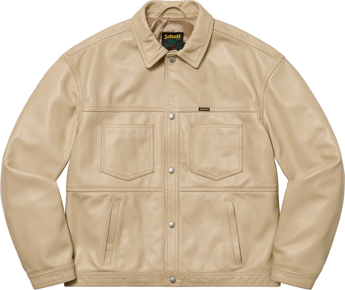 Supreme®/Schott® Leather Work Jacket view 6